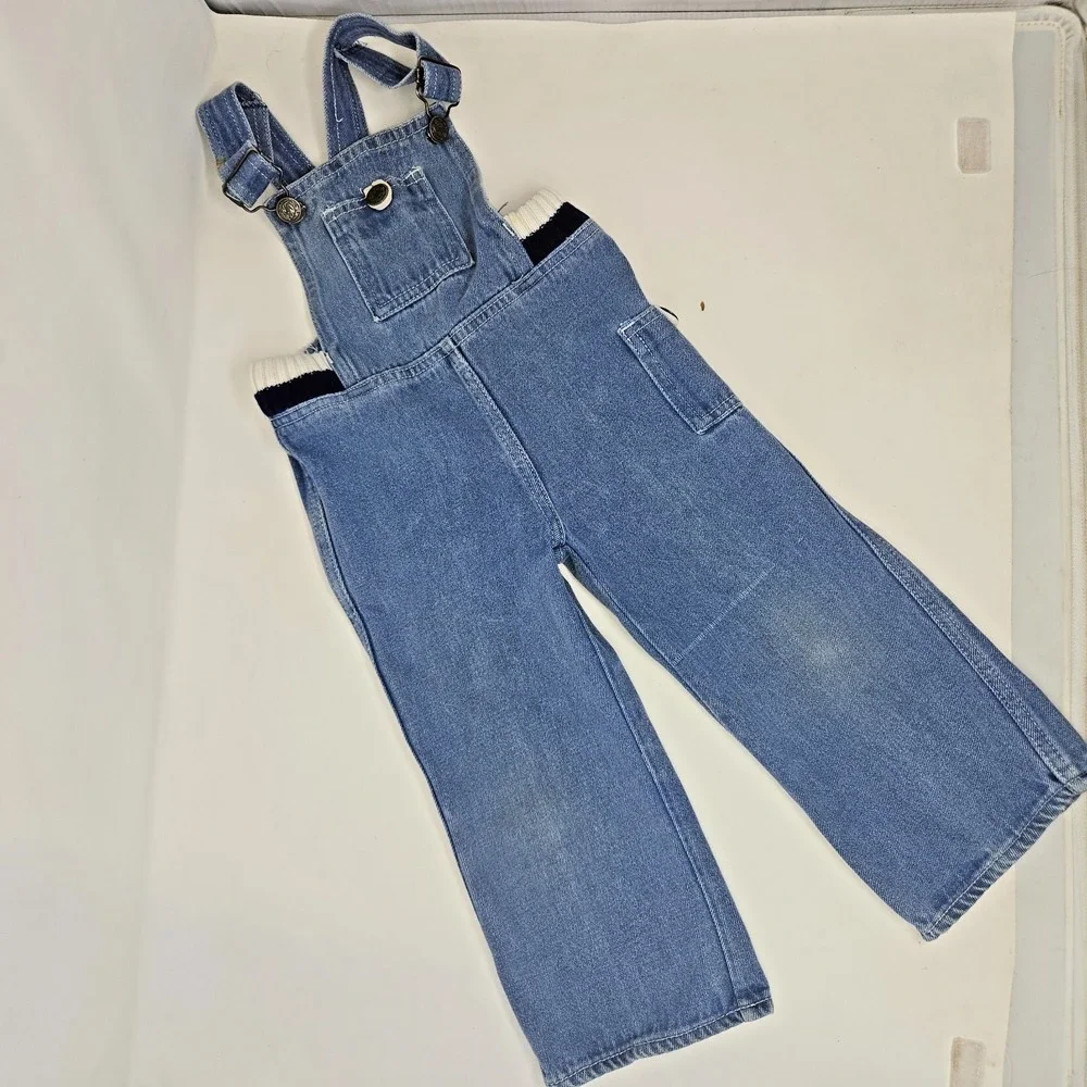 Little Challenger Overalls Toddler Unisex 3T Blue Jeans Demin 20